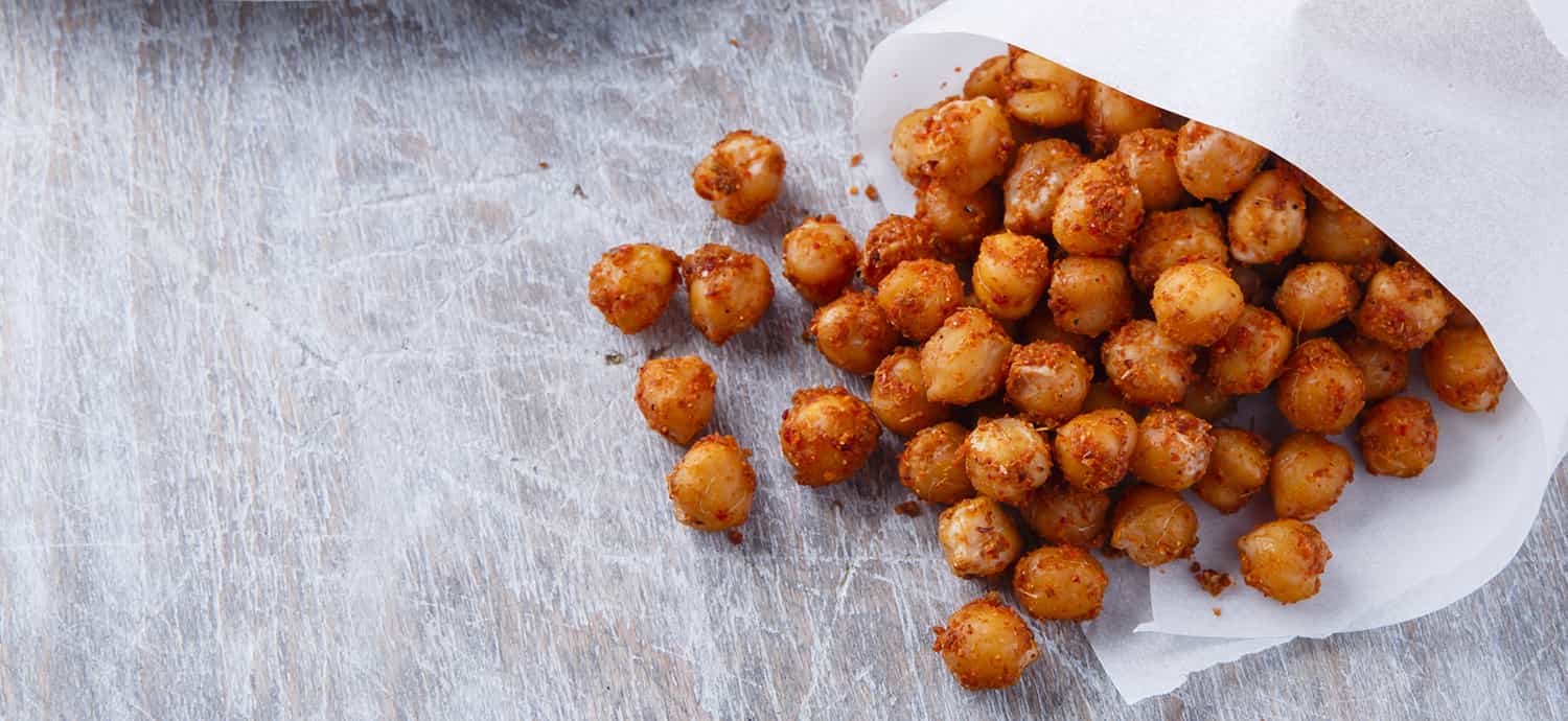 Crispy Turmeric Roasted Chickpeas Recipe