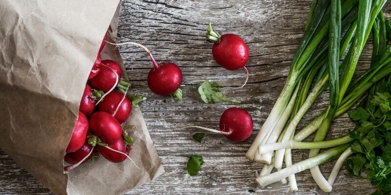 radishes