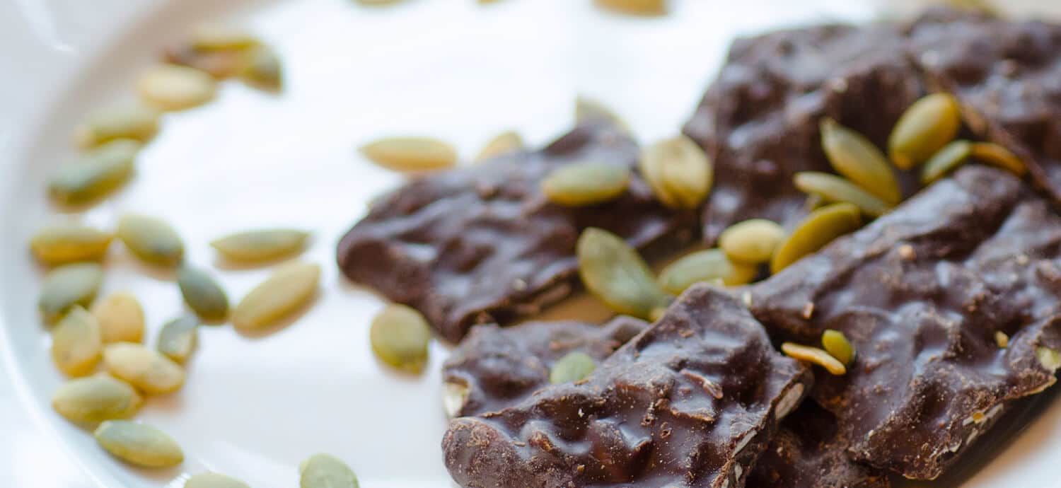 Pumpkin Chocolate Bark