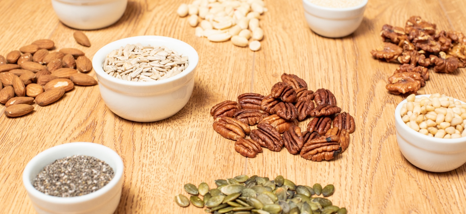 Nuts and seeds that contain copper