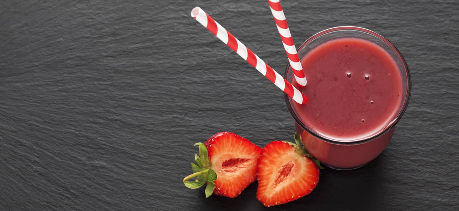 Strawberry Vanilla Protein Recovery Smoothie Recipe